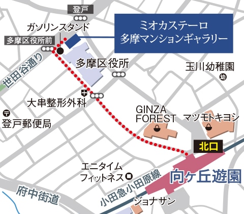 マンションギャラリー案内図