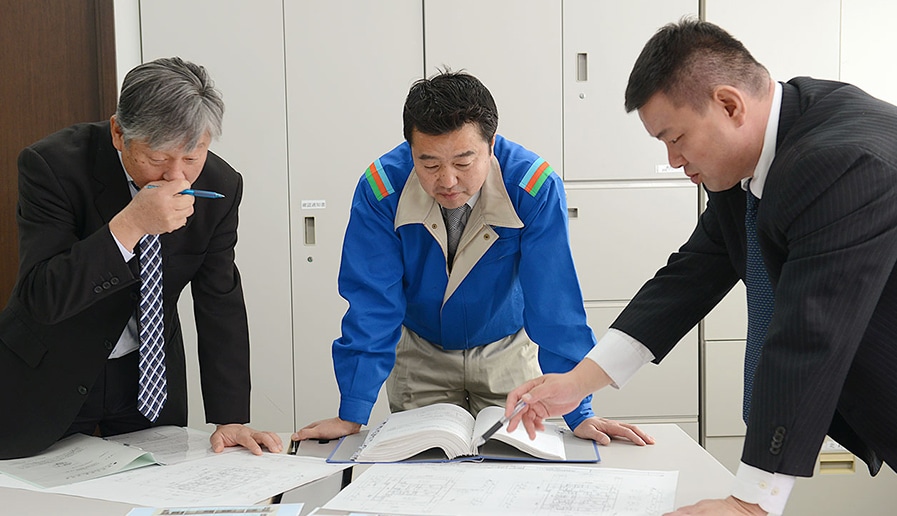 自社一貫制建設