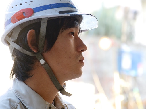 建物は一人では建てられない。だから現場でのコミュニケーションが大切なんです。